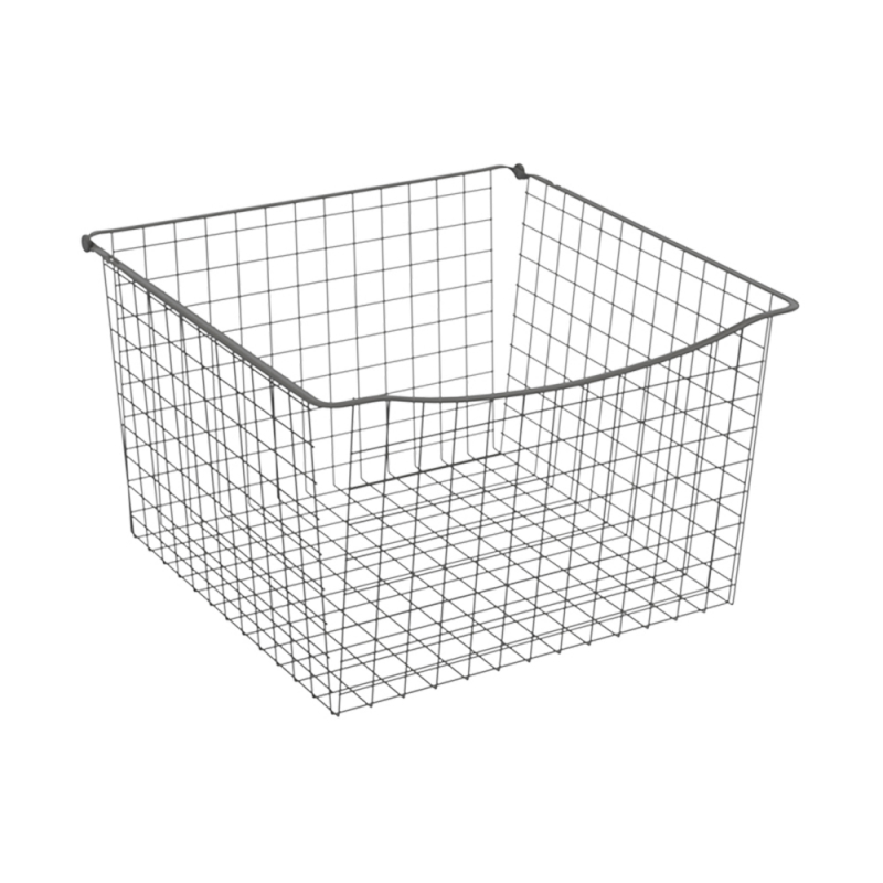 Trådback 400/330 mörkgrå