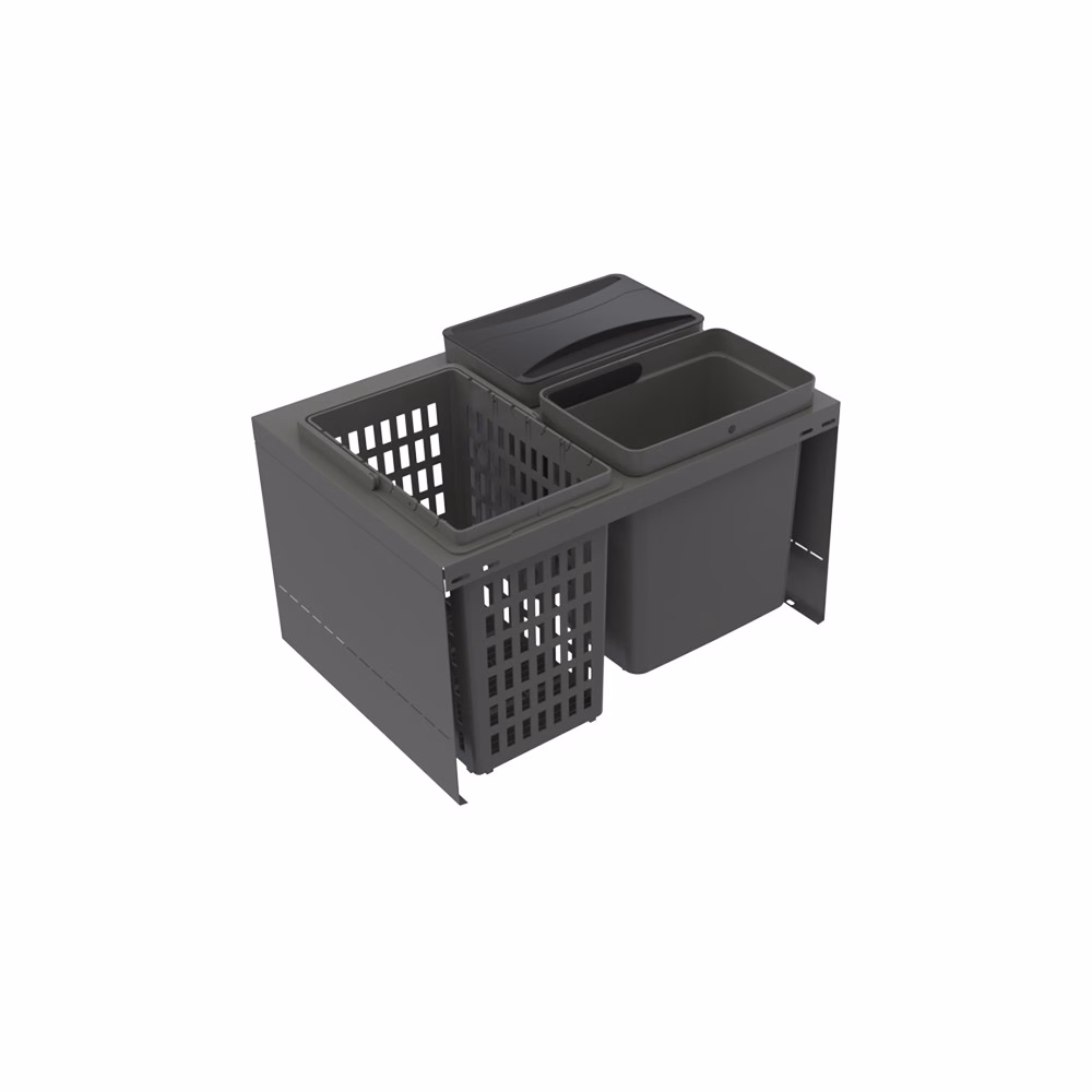 Källsortering Cube Compact 600 Eco mörkgrå
