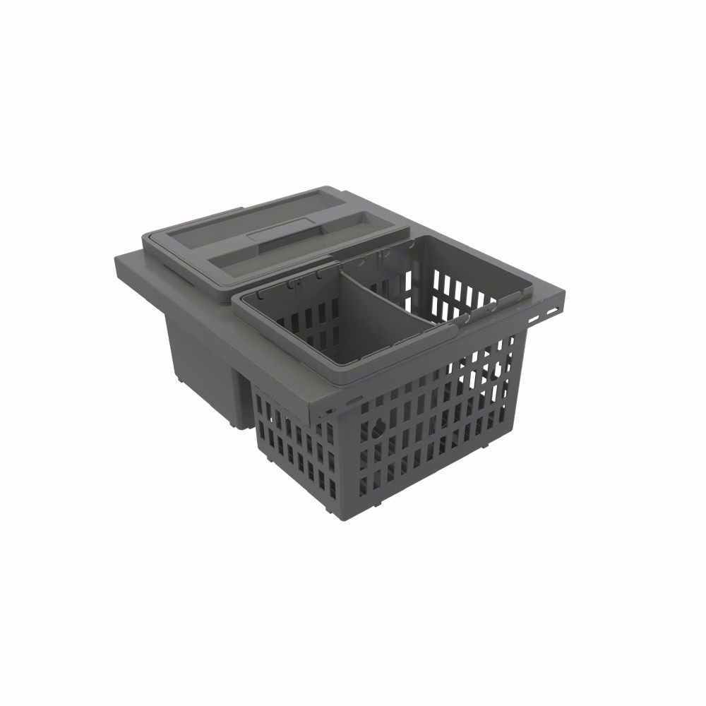 Källsortering Cube Basic 400 Eco mörkgrå