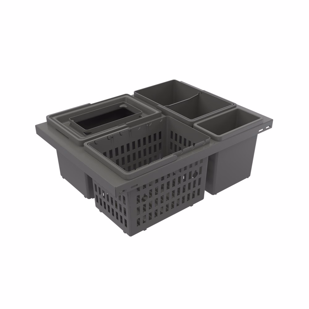 Källsortering Cube Basic Low Eco 800 mörkgrå