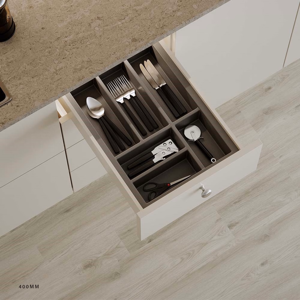 Besticklåda Basic 400 oriongrå 325x473mm