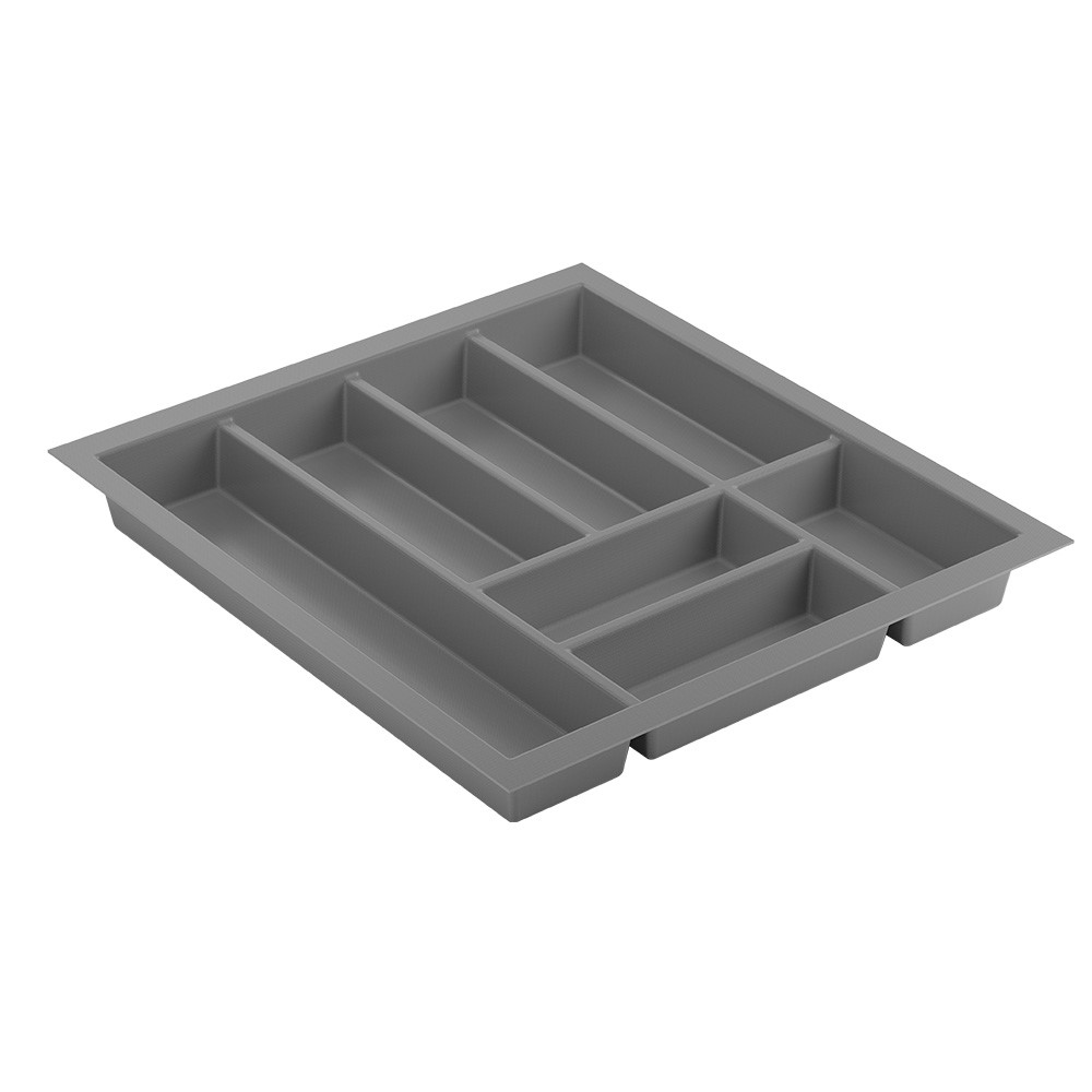 Besticklåda Basic 500 oriongrå 425x473mm