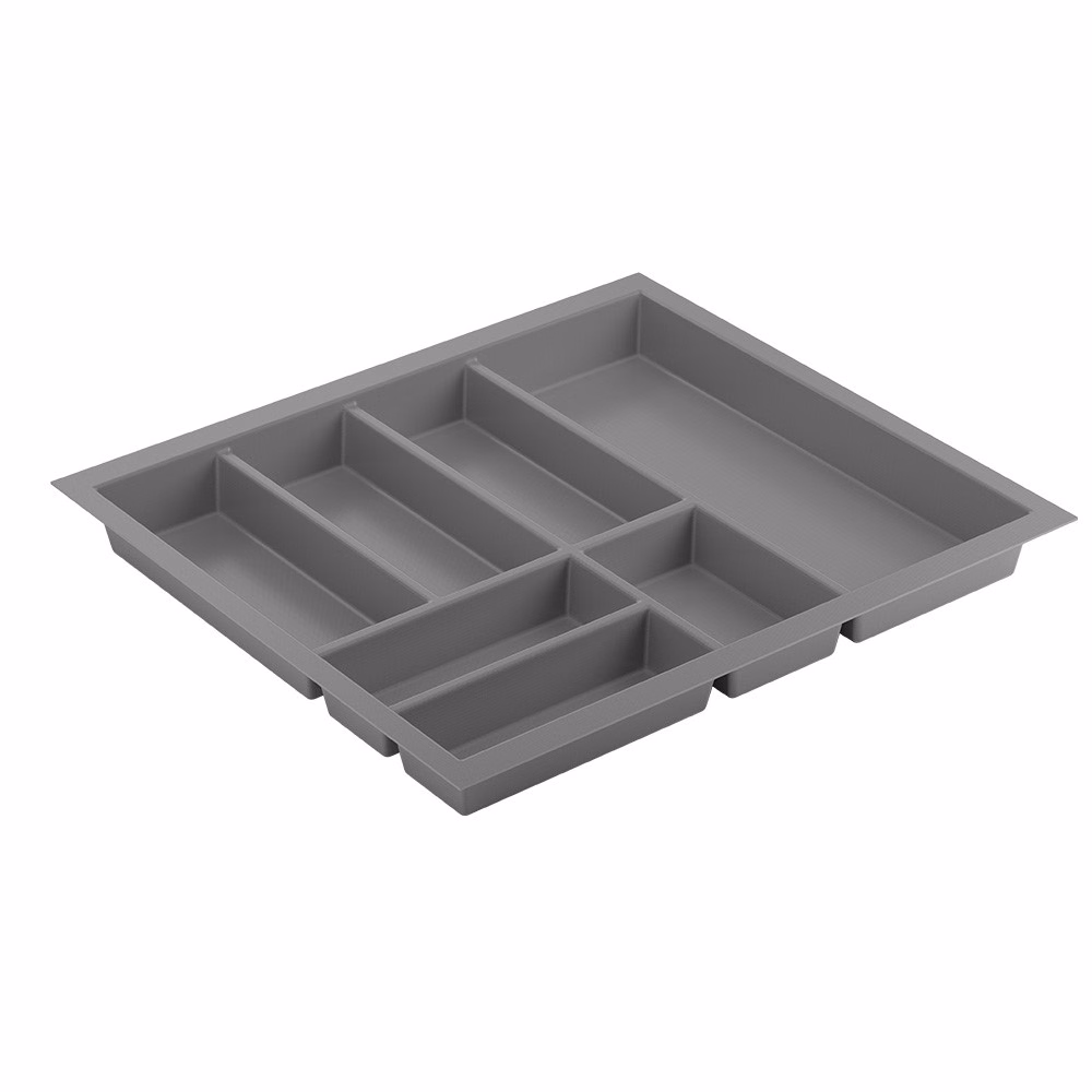 Besticklåda Basic 600 oriongrå 525x473mm