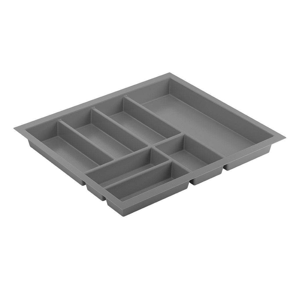 Besticklåda Basic 600 oriongrå 525x473mm