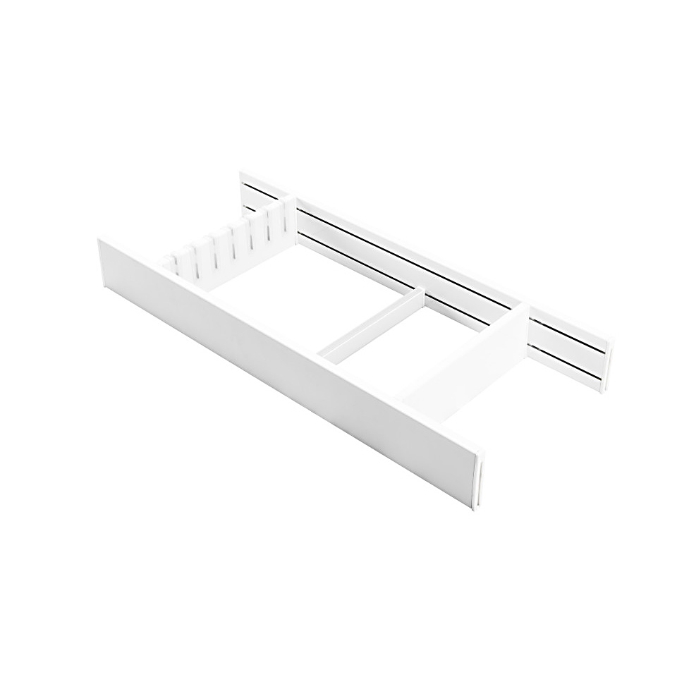 Lådinsats Flex Basic knivinsats 200/550 vit