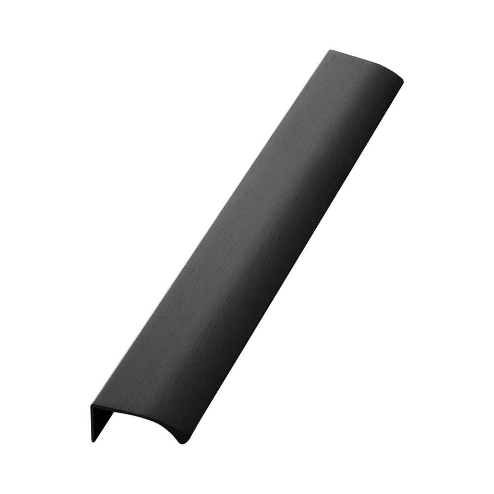 Profil Edge Straight-350 borstad svart 2x160mm