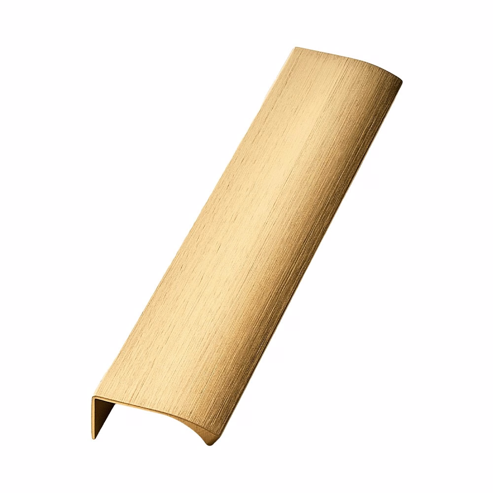 Profil Edge Straight-200 borstad mässing 2x80mm