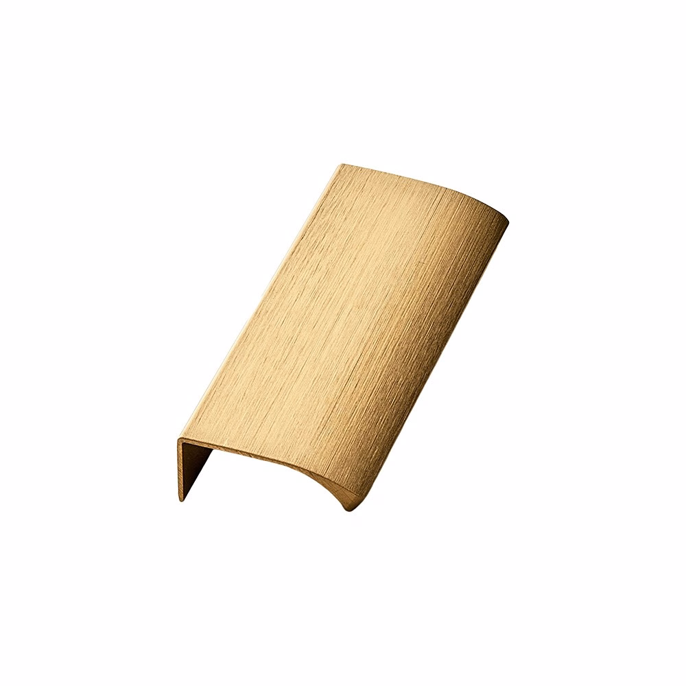 Profil Edge Straight-100 borstad mässing 60mm