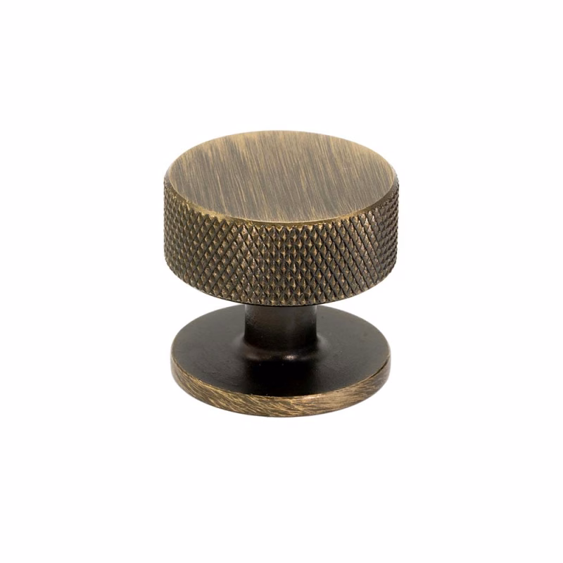 Knopp Crest-32 antik brons