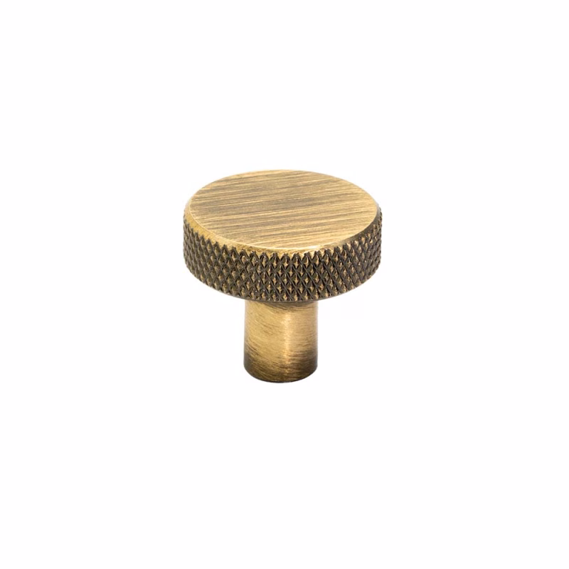 Knopp Flat-26 antik brons