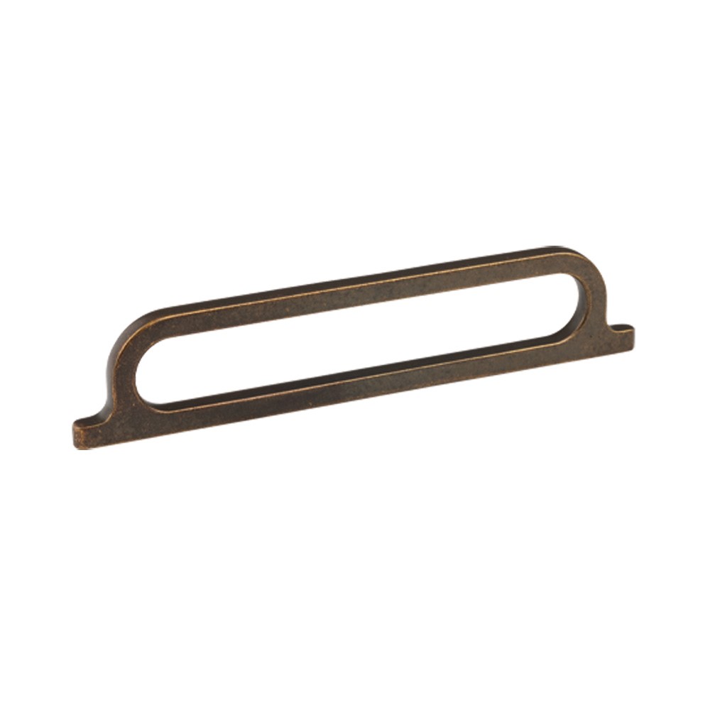 Handtag Omega antik mässing cc160mm