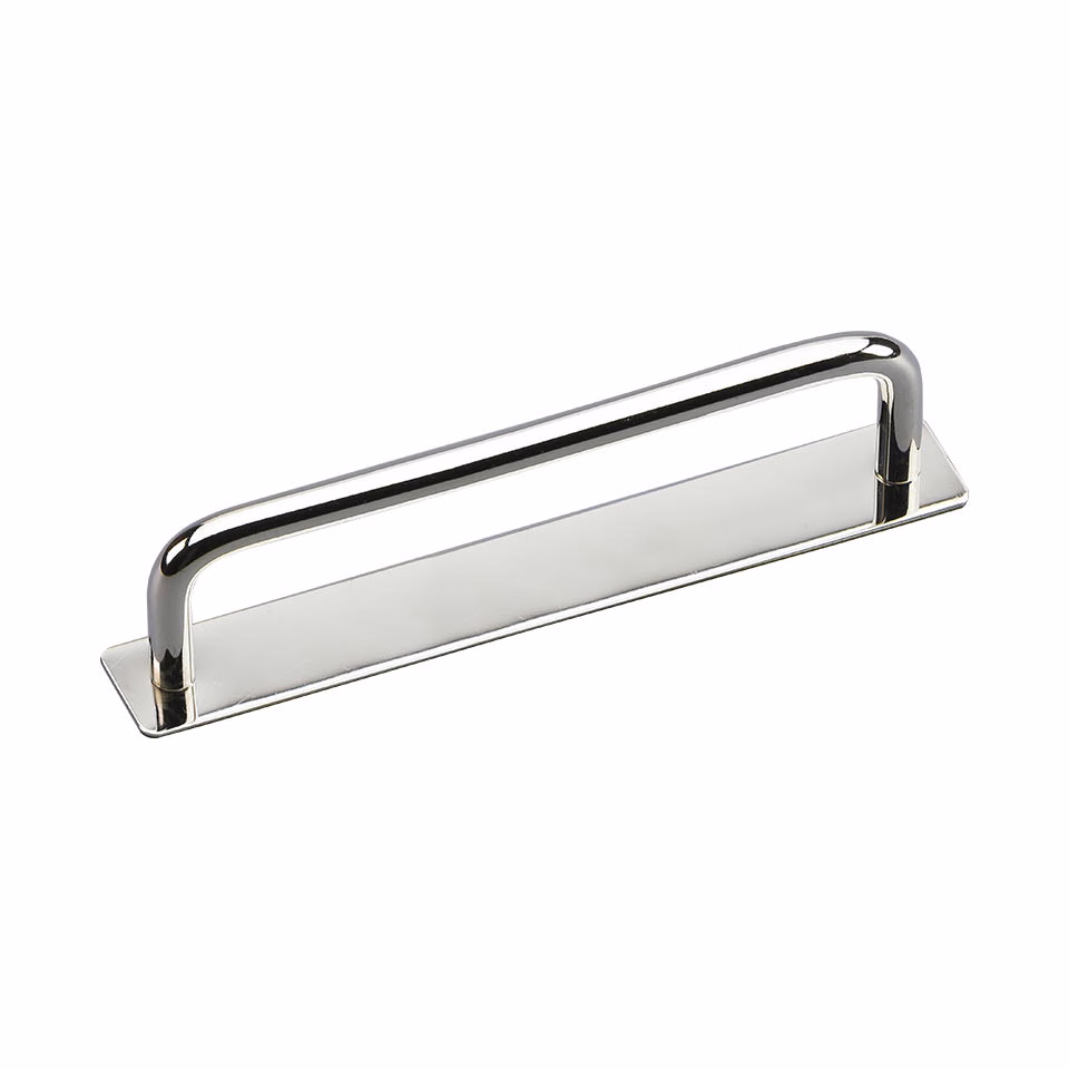 Handtag Royal 128x7 förnicklad 128mm