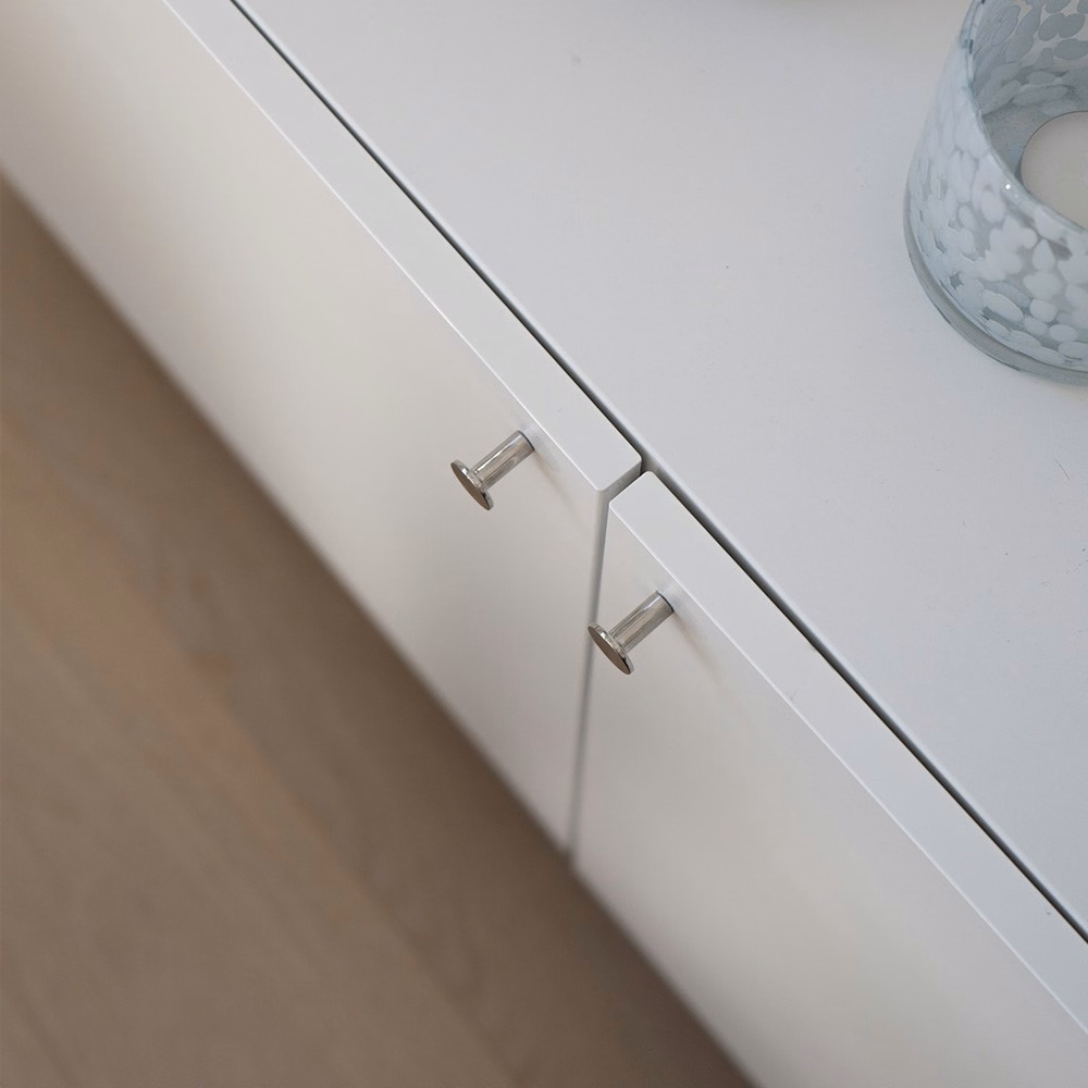 Knopp Sture förnicklad Ø18mm