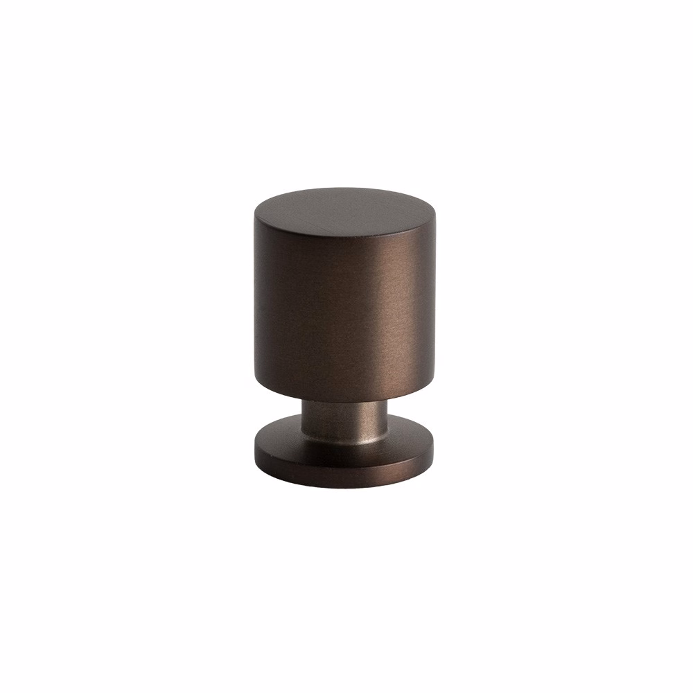 Knopp Solo brunerad mässing Ø21mm