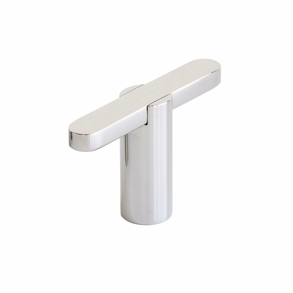 Knopp T Flow polerad krom