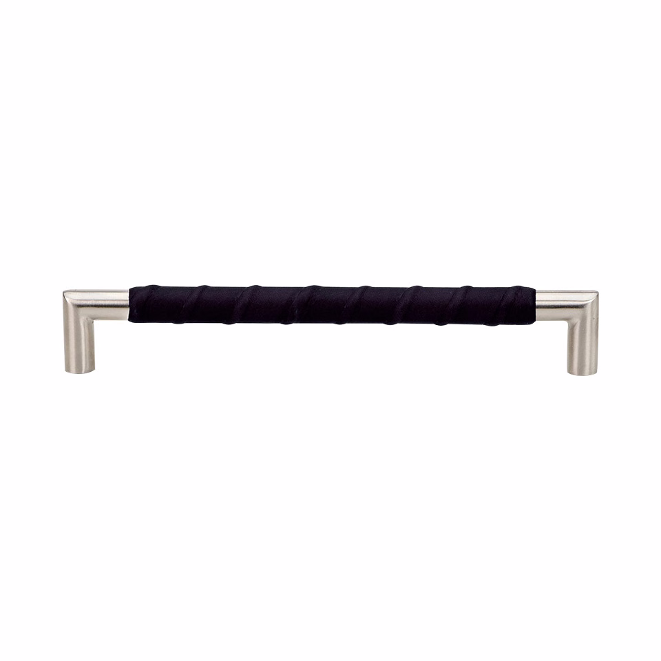 Handtag Norma 12-192 läder lindat svart 192mm