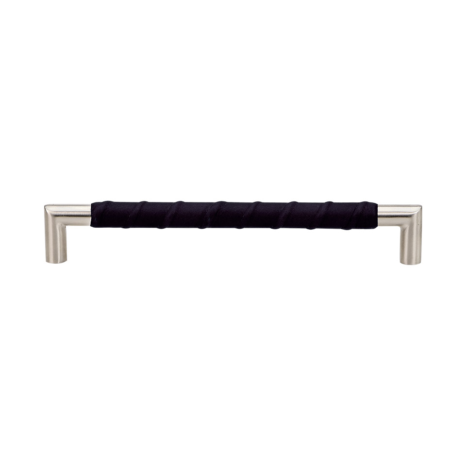 Handtag Norma 12-192 läder lindat svart 192mm