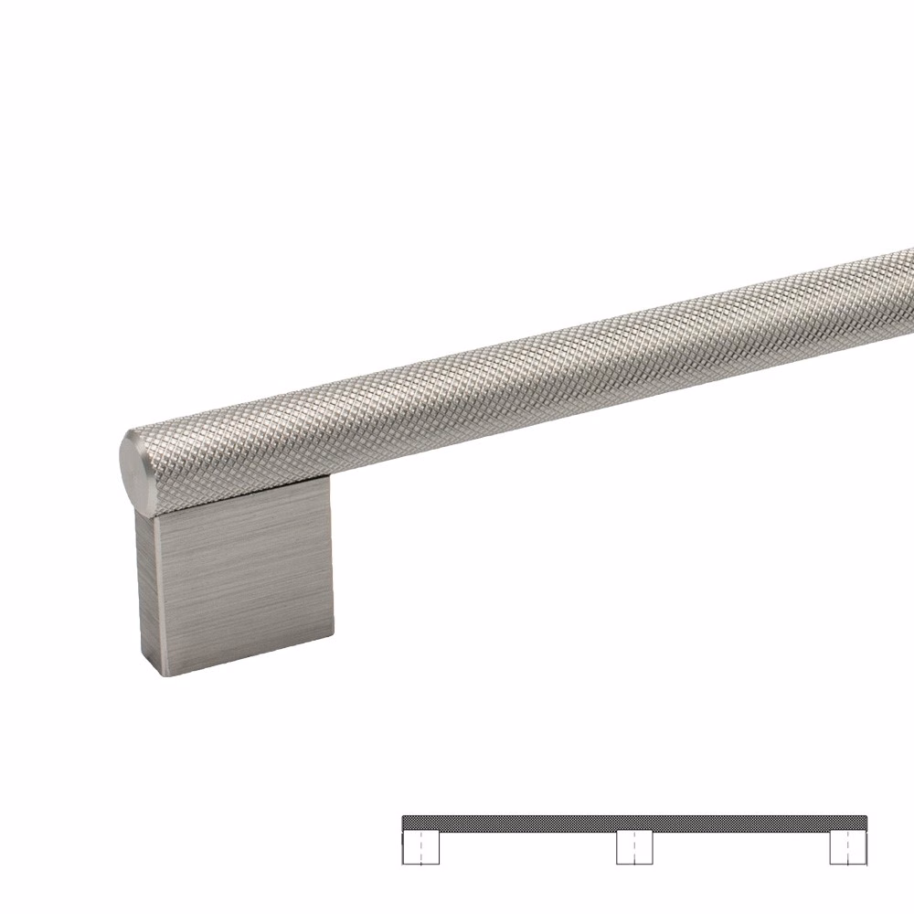 Handtag Graf Big-1168 rf-look 2x584mm