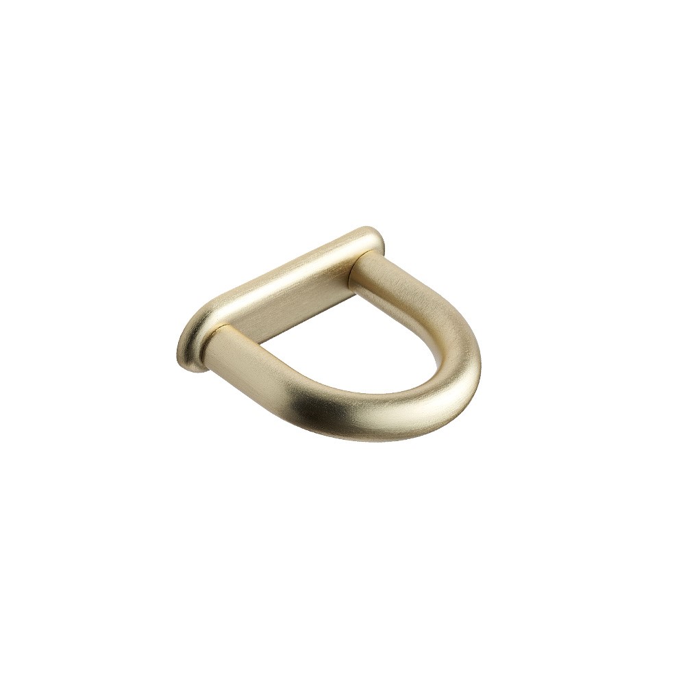 Handtag D-Lite-32 borstad mässing 32mm