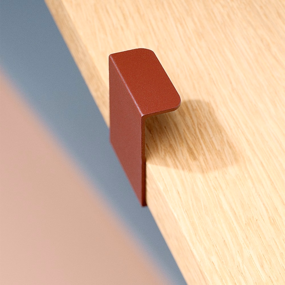 Profilhandtag Hide Toniton Reddish Brown 40mm