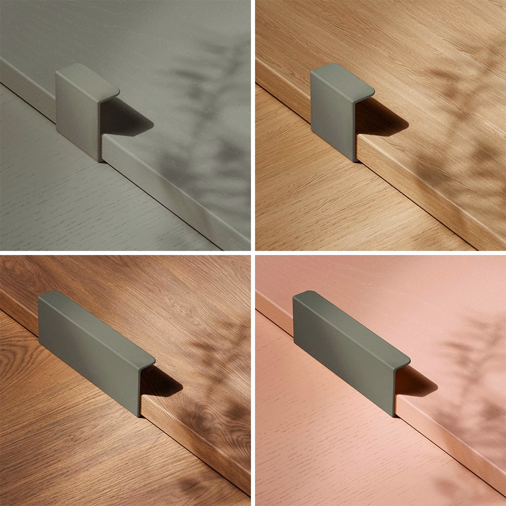 Profilhandtag Hide Toniton Ash Green 120mm