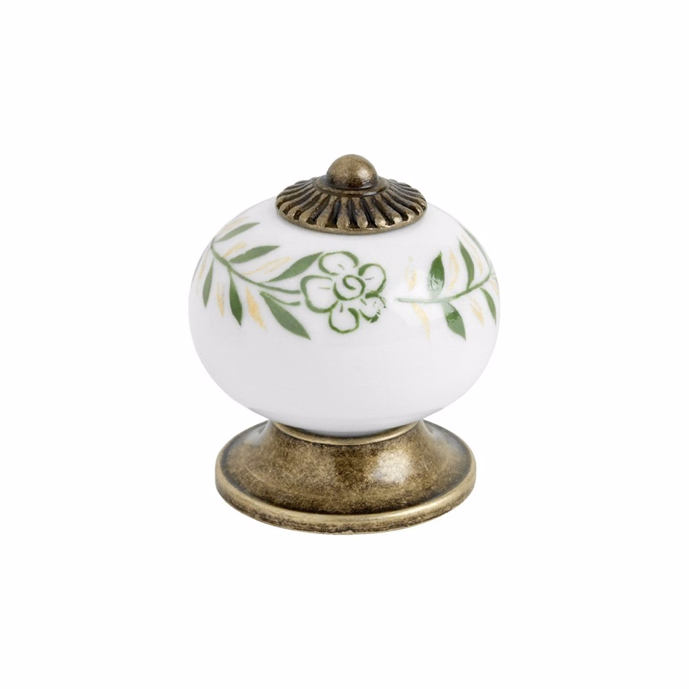 Knopp 8131-33 grön-antik