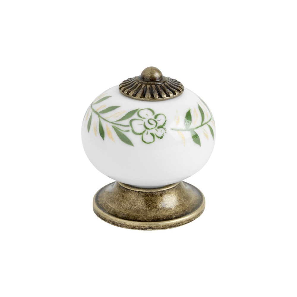 Knopp 8131-33 grön-antik