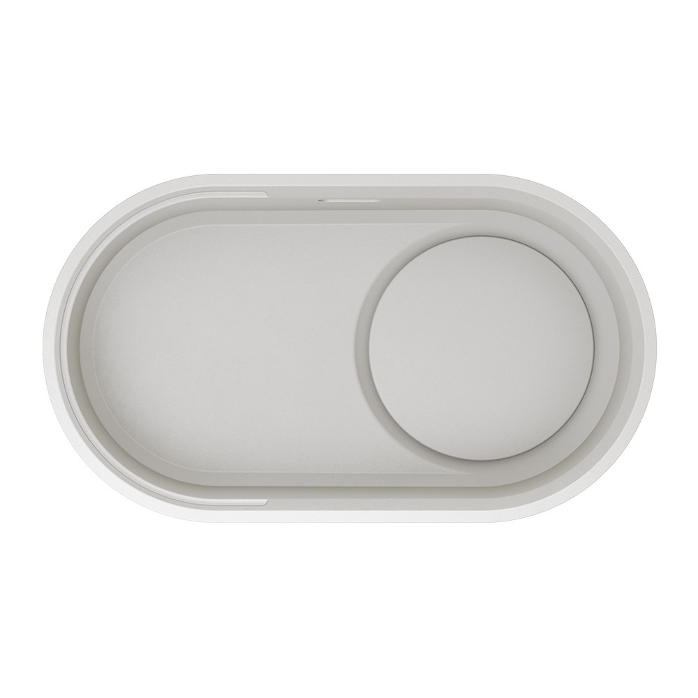 Beslag Design Diskho Oovalon velgranit cloud white 700-U