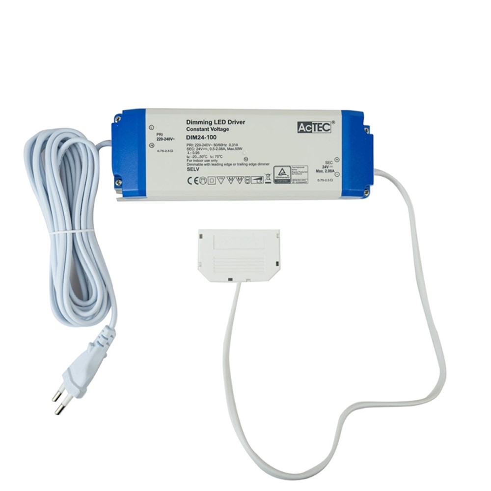Beslag Design Drivdon Triac 24V/100W Micro24 6-ansl. Dimbar