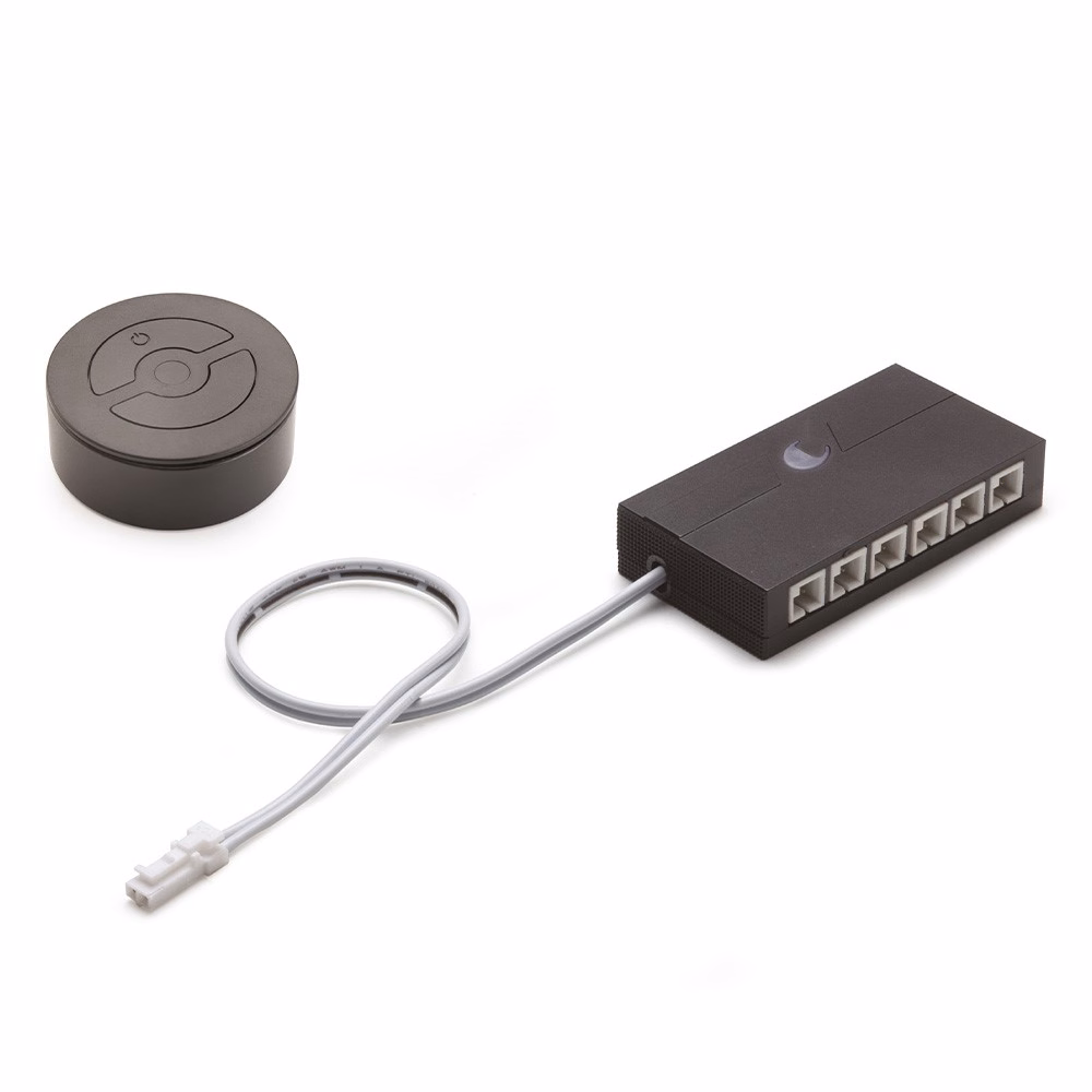 Dimmer Giro FE 24V 72W svart/svart