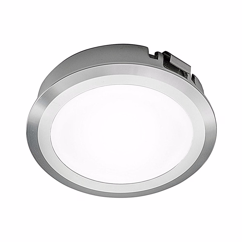 LED-spot Stella flat IP44 500mA/3W 2700K rf-look