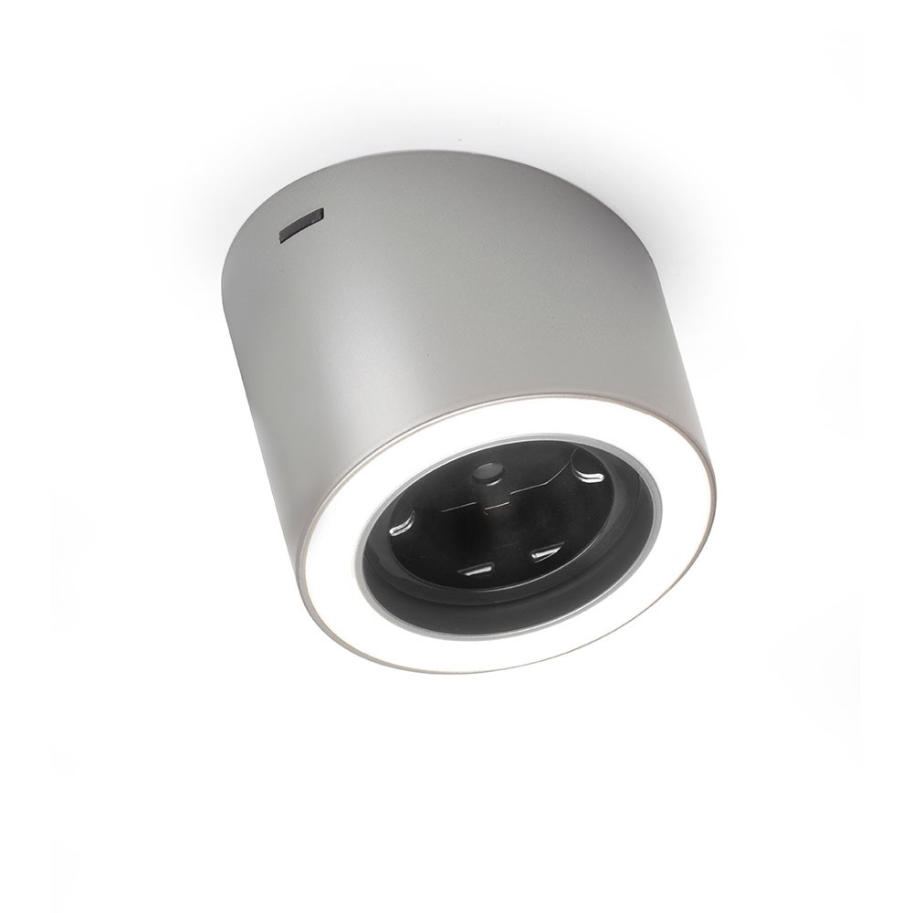 LED-spot Unika eluttag 24V/4,5W 230V 2700K rf-look