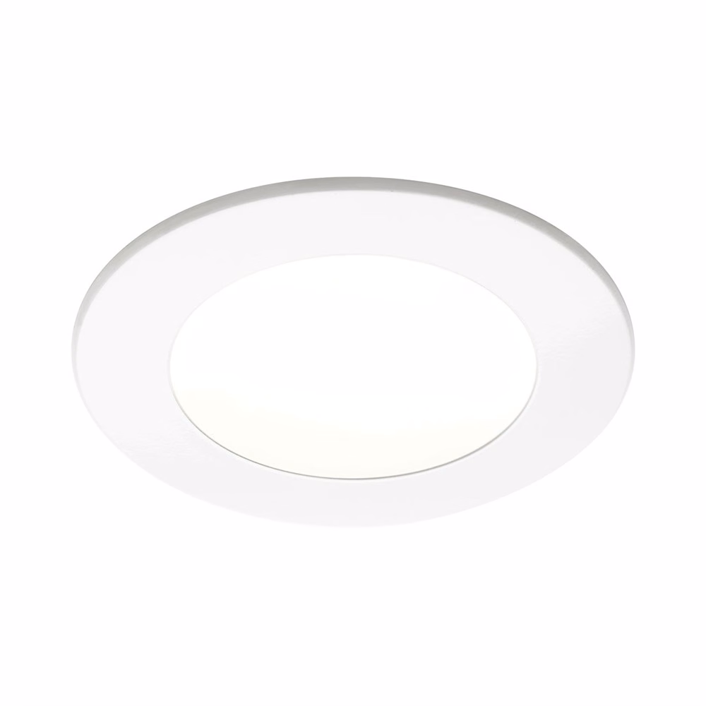LED-spot Atom 24V/3W 2700K vit