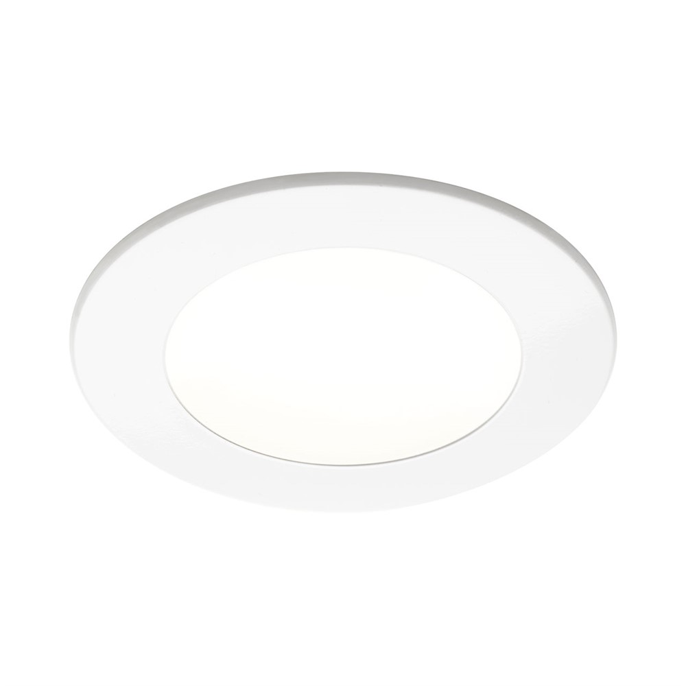 LED-spot Atom 24V/3W 3000K vit