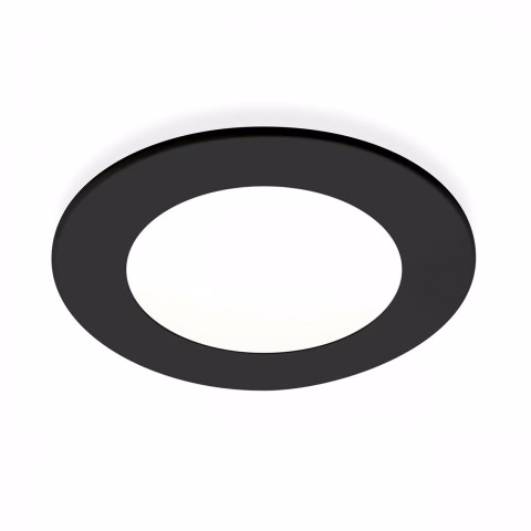 LED-spot Atom 24V/3W 2700K svart