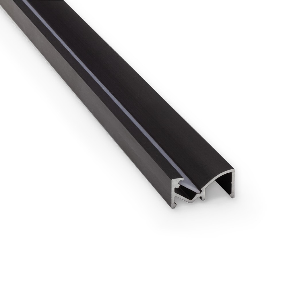 LED-profil Blade-2000 matt svart