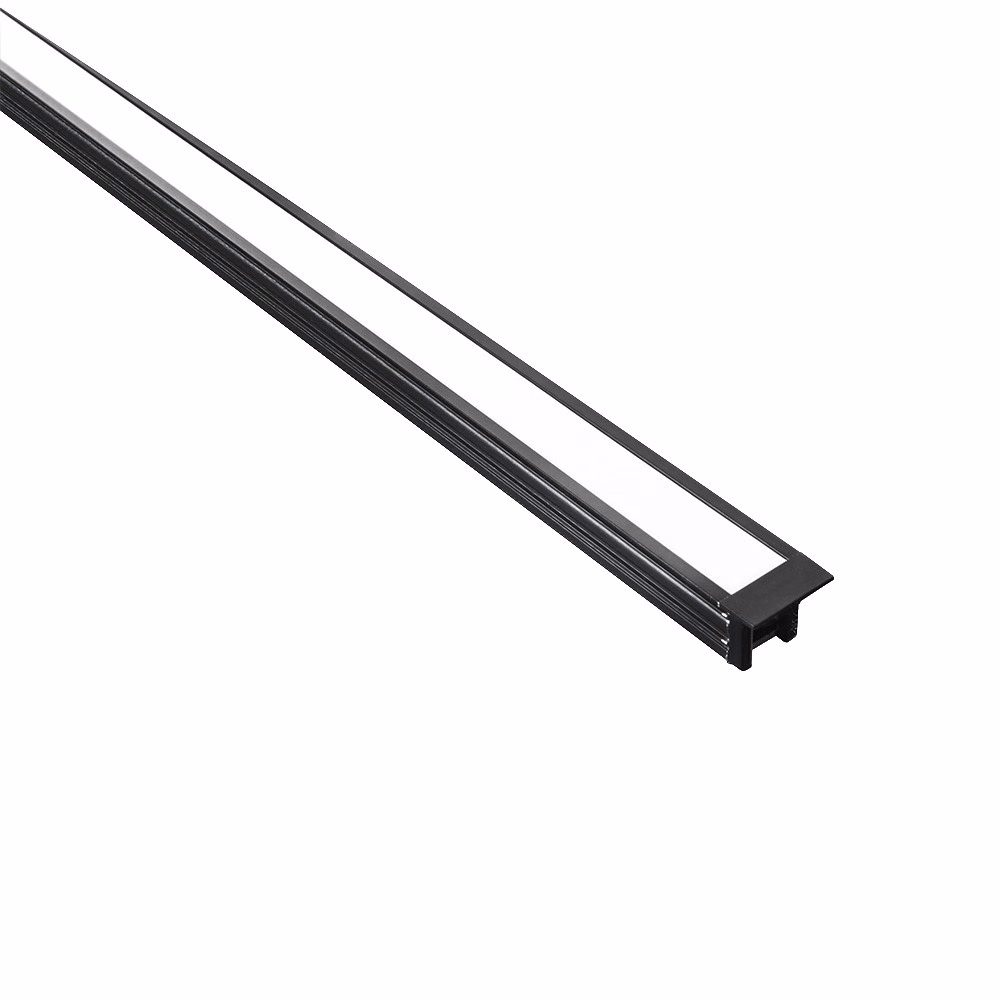 LED-profil LD8125 svart 2000mm