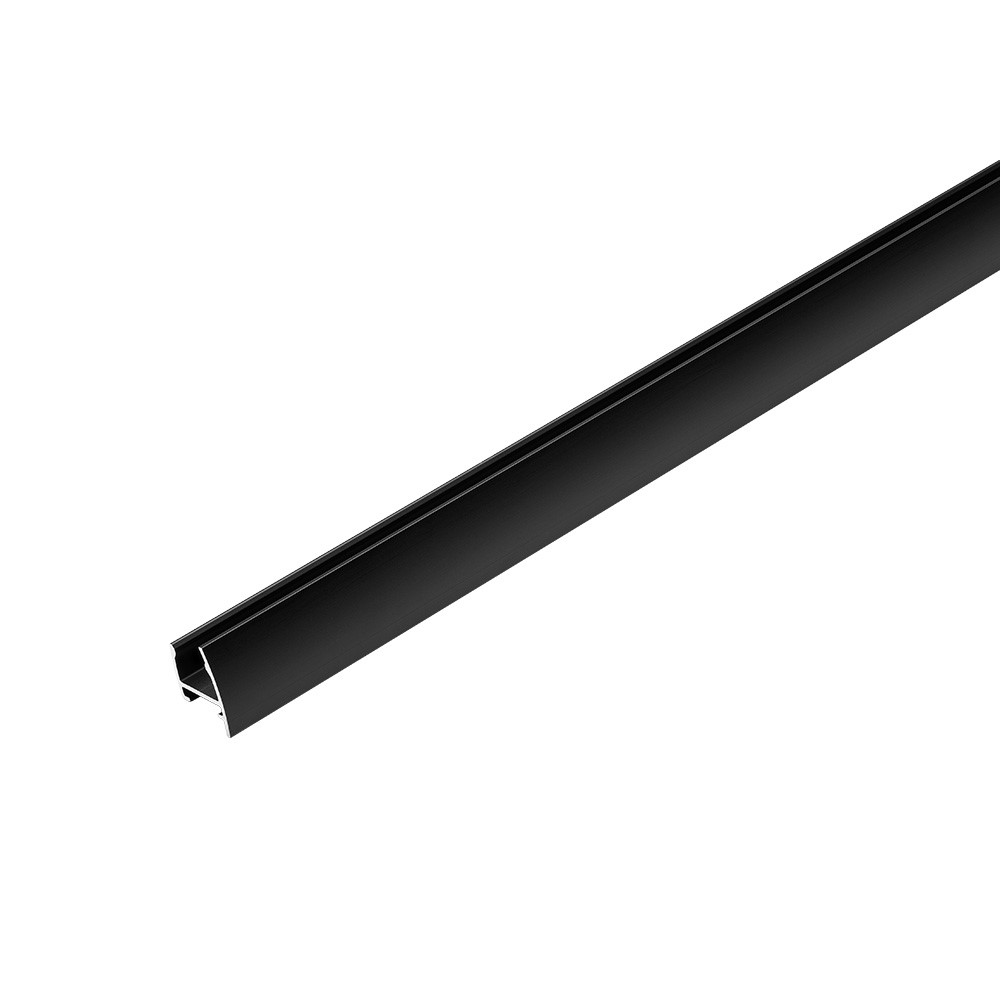 LED-profil Tuby svart 2000mm