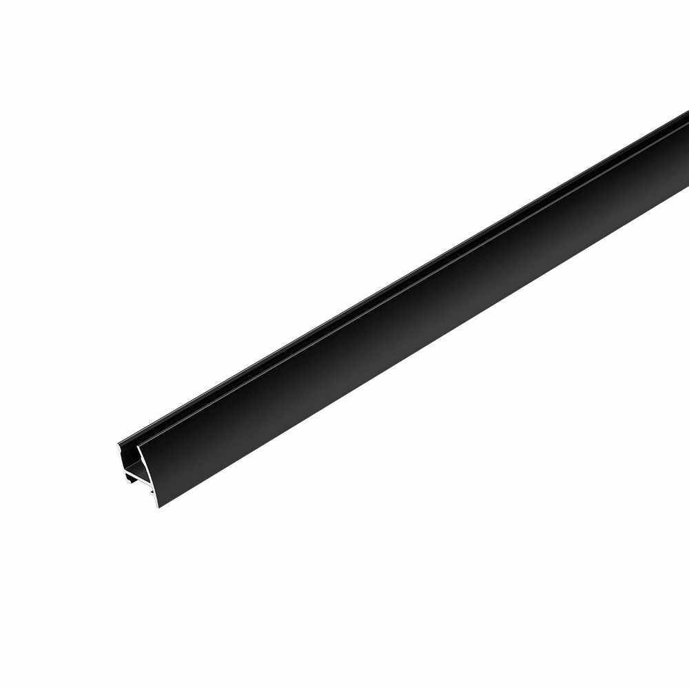 LED-profil Tuby svart 2000mm