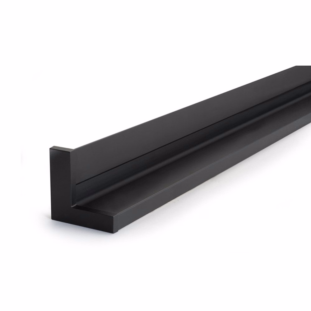 LED-profil Systema mattsvart SHE D-M Sx2000mm 2x19,6w 24V dc