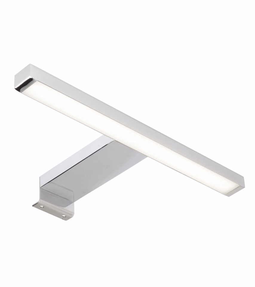 LED-armatur Nite 305 230V/5W 3000K IP44 krom