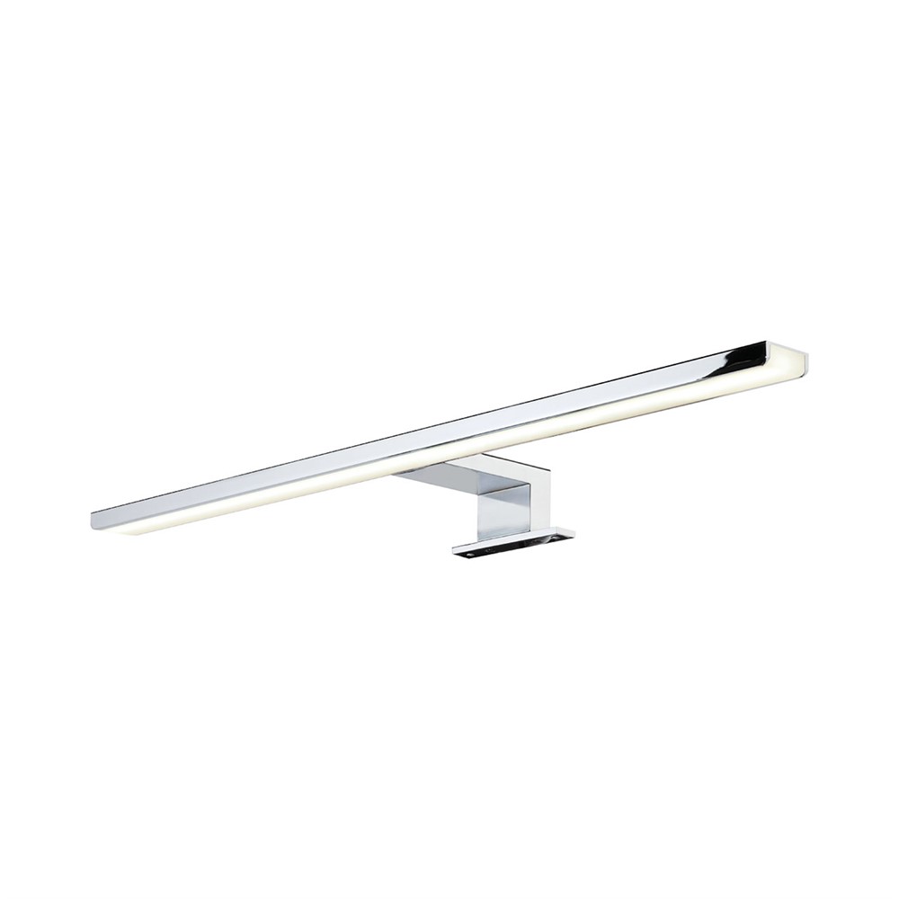 Led-armatur Aalto 500 230V/8W 3000K IP44 krom