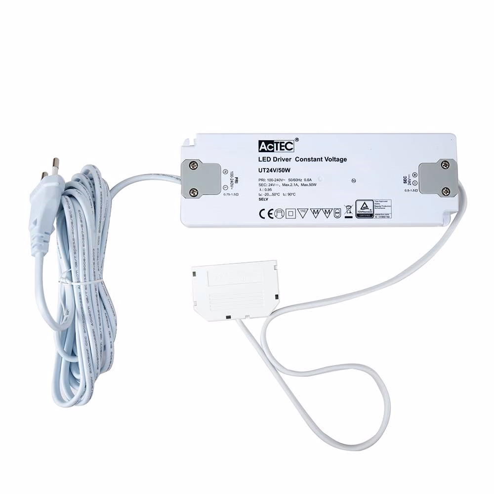 Drivdon UltraThin 24V/50W Micro24 6-ansl.