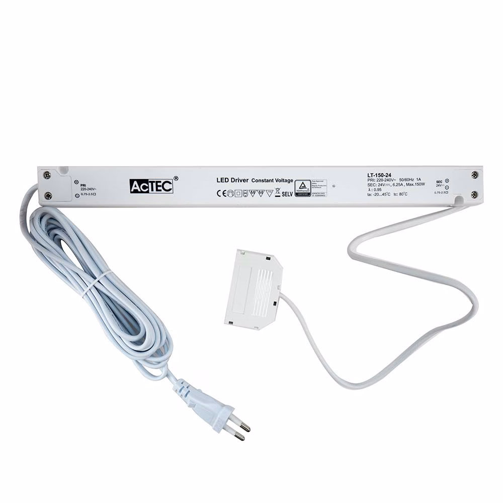 Drivdon SLIM 6 ansl. 24V/150W vit