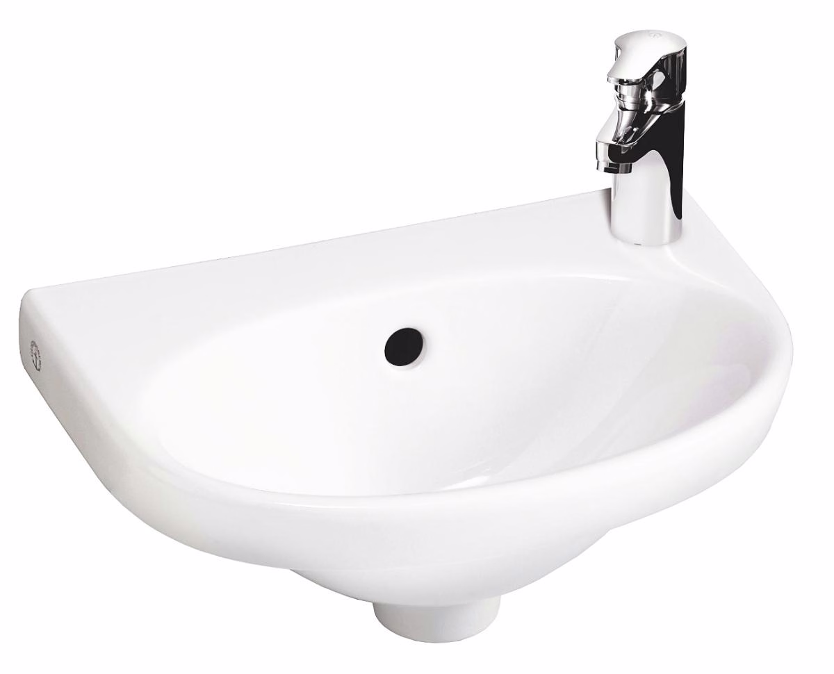 GBG Nautic 5540 tvättställ 400X275, vit, höger
