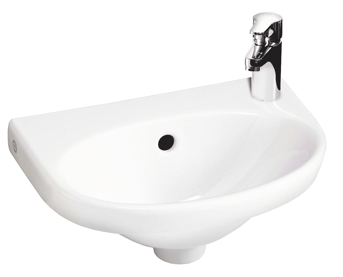 GBG Nautic 5540 tvättställ 400X275, vit, höger