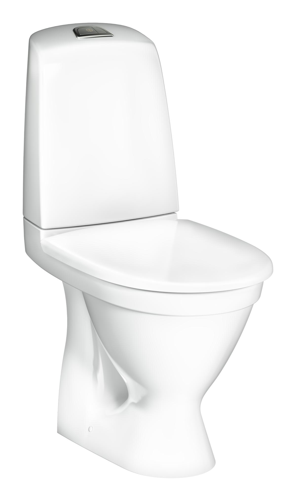 Gustavsberg GBG 1510 Nautic WC Hygienic Flush P-låst