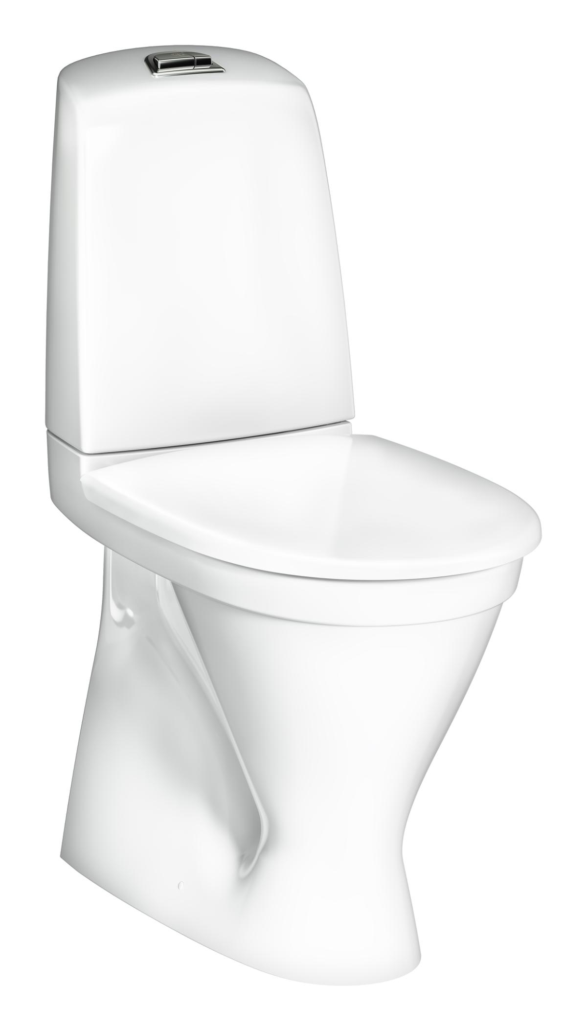 Gustavsberg GBG Nautic 1546 WC-stol Hygienic Flush 2/4 l, S-lås