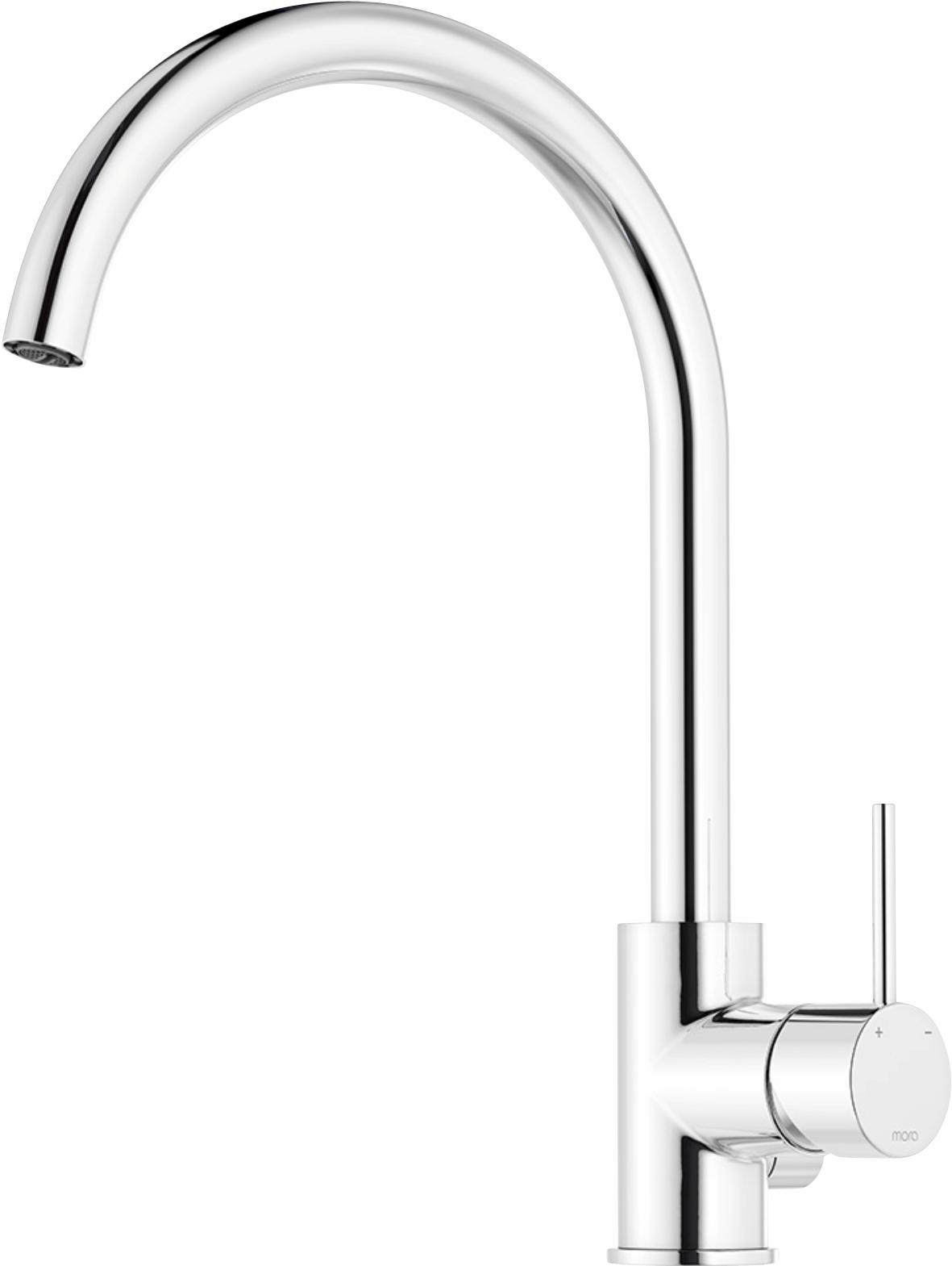 Mora Armatur Mora INXX II 272151 förkromad köksblandare med dm-avst, C-pip