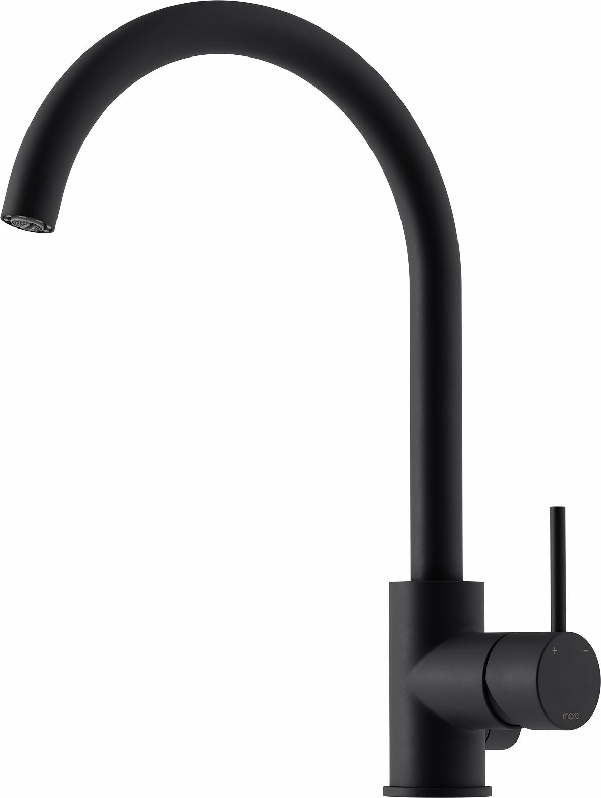 Mora Armatur Mora INXX II 272151 mattsvart köksblandare med dm-avst, C-pip